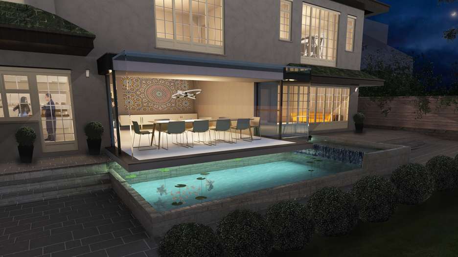 T-Space Pagoda Style Mansion